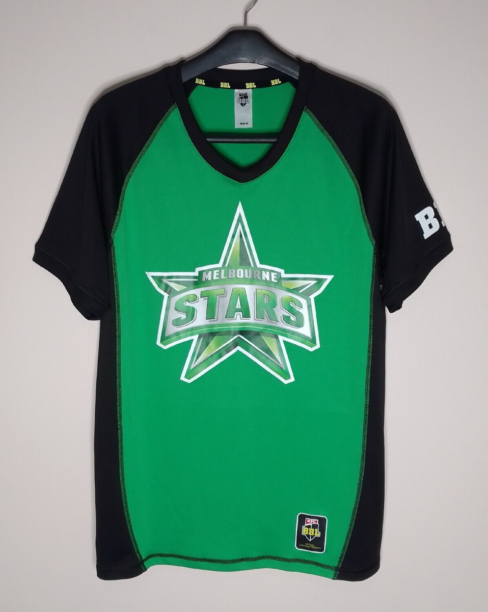 Authentic Melbourne Stars Cricket Shirt Medium KFC Big Bash BBL