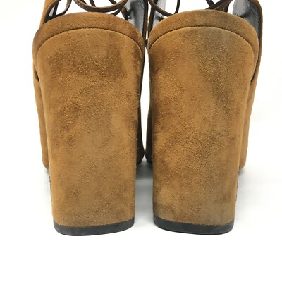 Saint Laurent YSL Logo Sandals Shoes Women's Size 41 EU/11 US