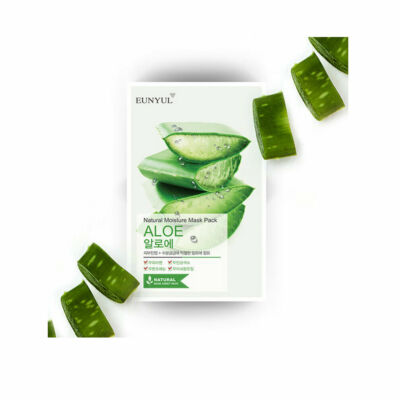 Korea EUNYUL Natural Mask Sheet 14 Types 10 pcs Moisturizing Nourishing Pack 