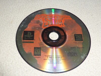 PLAYSTATION PS1 VIDEO GAME THE GRANSTREAM SAGA DISC ONLY SONY THQ