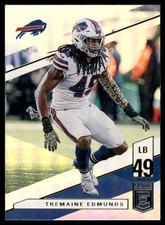 2019 Panini Donruss Elite - Tremaine Edmunds #93