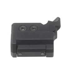 Universal Picatinny Rail Mount Thumb Ledge Gas Pedal - Black