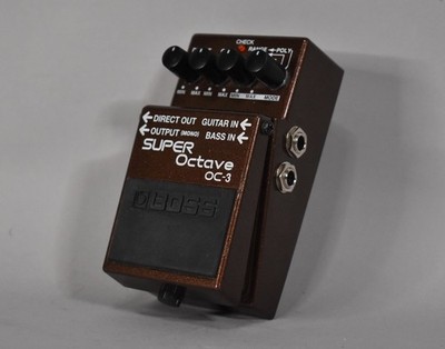 Boss OC-3 Super Octave Effect Pedal Brown