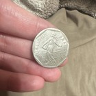 France 1979 2 Francs Nickel Coin KM#941 Silver Liberte Egalite Fraternite — photo 2