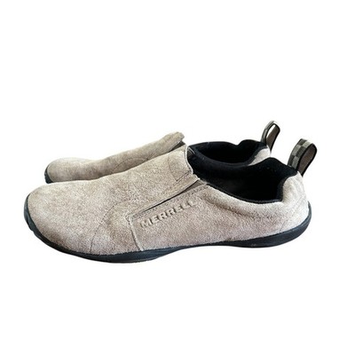 Merrell M-Connect Series Taupe Suede Slip On Shoes Womens 8.5 Vibram Sole