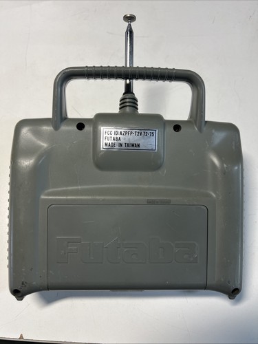 Used Vintage RC Futaba Attack-SR AM 72MHz 2 Channel Transmitter Untested FP-T2VR - Picture 9 of 10