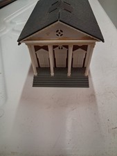 Vintage HO Model Train Structure Assembled Co...
