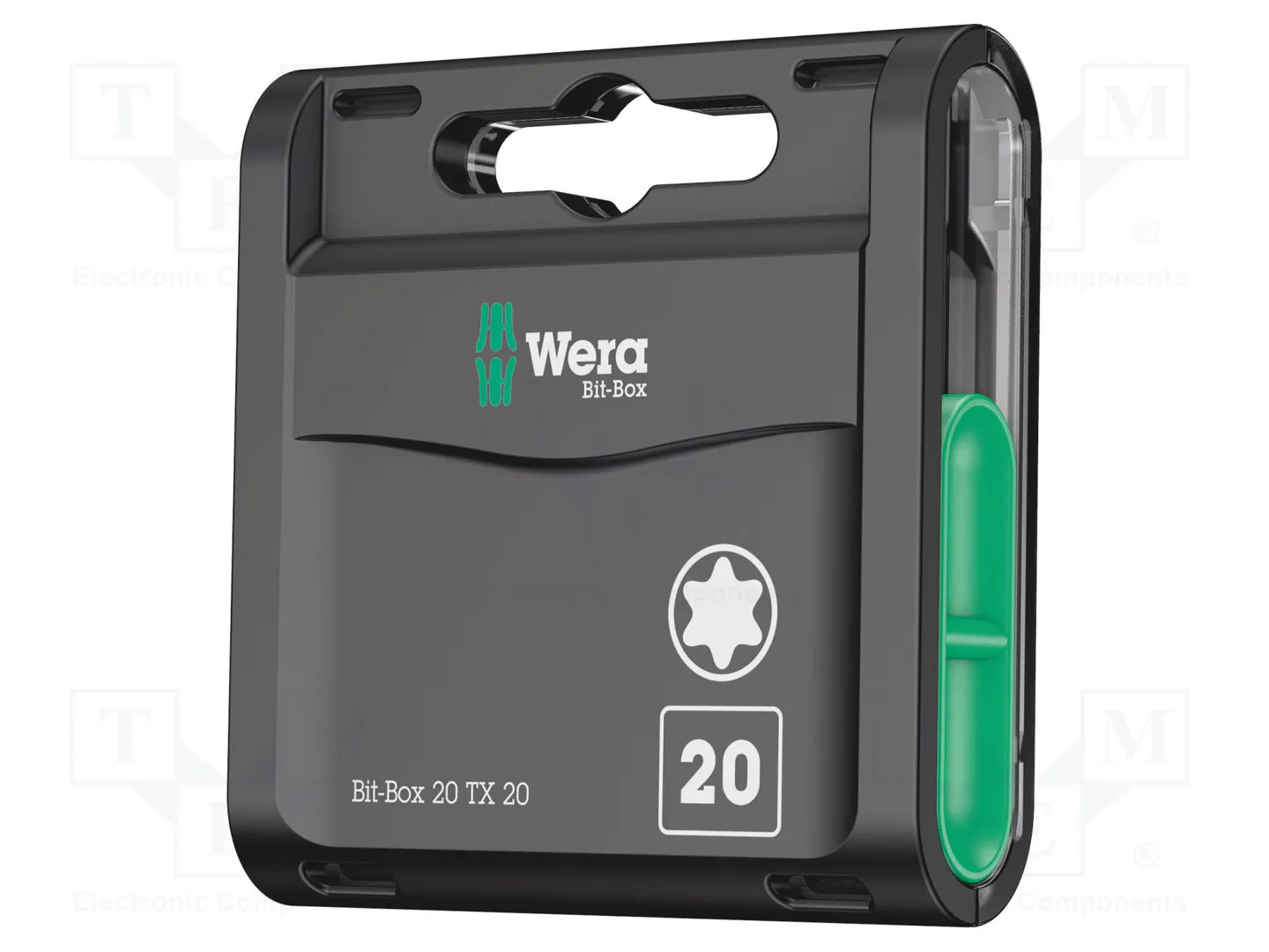 Wera Nero/Verde Chiave A Bussola, Bit-Box 20 Tx 20 - Immagine 2