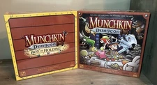 New CMON Munchkin Dungeon Board Game,  Kickstarter Box Of Holding