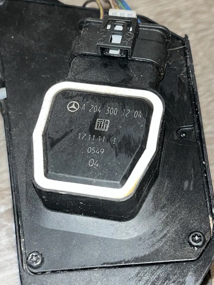 Pedal acelerador a gás 2008–2014 Mercedes C250 C350 CLS550 FABRICANTE DE EQUIPAMENTO ORIGINAL 2043001204 testado - Imagem 2 de 4