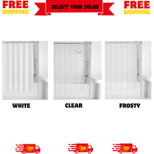 Mainstays PEVA Shower Curtain Liner 70 x 71 in Choose Color