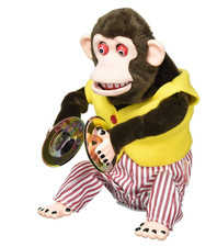Musical Jolly Chimp Monkey Doll Toy Story Cymbals YAMANI Remake New From Japan
