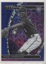 2021 Panini Chronicles Titan Blue Velocity Prizm Nick Gordon #17 qp4
