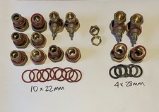 Brass Pump Type Gate Valves 28mm and 22MM x 1 1/2 BSP Brass