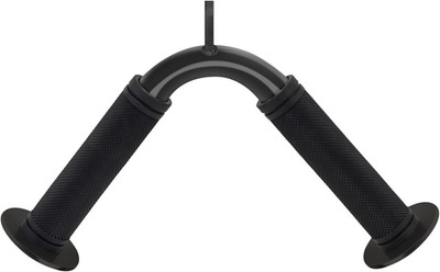 Tricep Press Down V Bar Cable Attachment with Non-Slip Rubber Grip