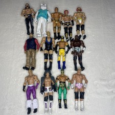 wwe action figures lot of 13 Loose Used 2010’s Wrestling Ziggler Del Rio 