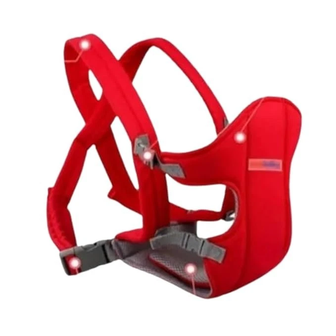 Baby Carrier 6 in 1 Adjustable, Breathable Cotton & Ergonomic Design for All-Day