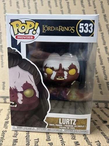 Funko Pop Movies Lord of the Rings LURTZ #533 (Uruk-hai)  Vaulted + Protector