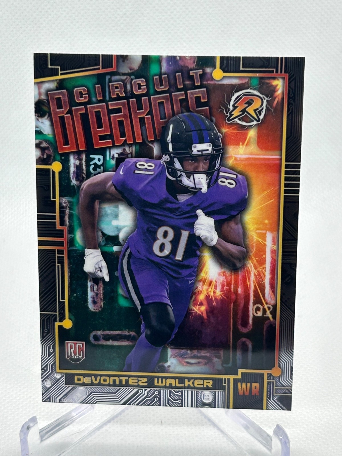 2025 Topps Circuit Breakers Rookie #CB-21 Devontez Walker Baltimore Ravens
