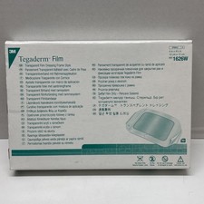 Apósito Película Transparente 3M 1626W Tegaderm 4" X 4 3/4" - Caja de 50