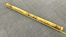 Tycoon 48" Bamboo Rainstick, Natural, Decorated, MINT
