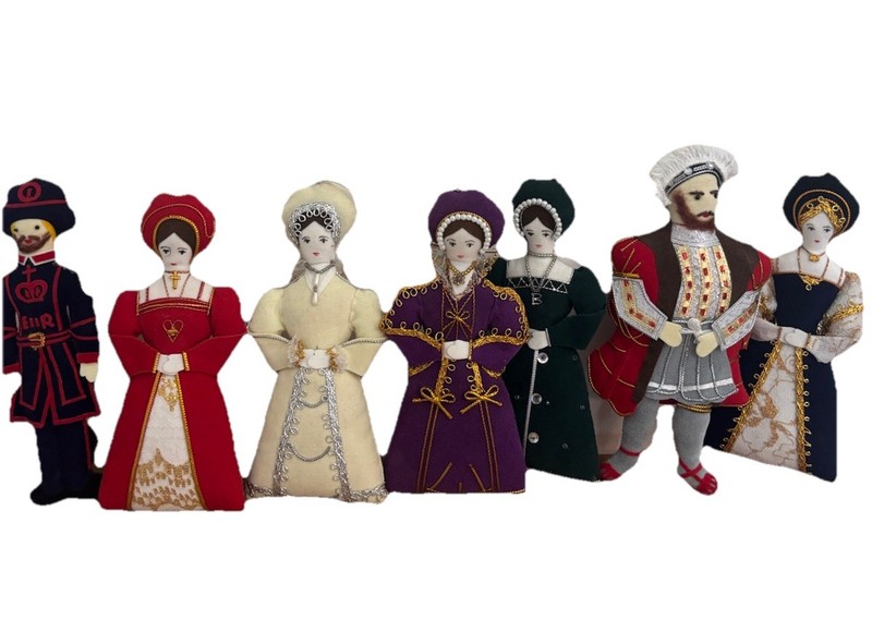 St. Nicolas UK Handmade Heritage Keepsake Christmas Ornaments Set Of 7