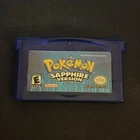 New ListingNintendo Pokémon Sapphire Version GBA 2003 E Role Playing Internal Battery Dry