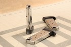 Set of Factory Sig P938 9mm Luger 7 Round Extended Stainless Steel Magazines — photo 3
