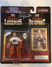 AUTOGRAPHED Bernie Parent Signed 1997 Timeless Legend Starting Lineup BEAUTIFUL!