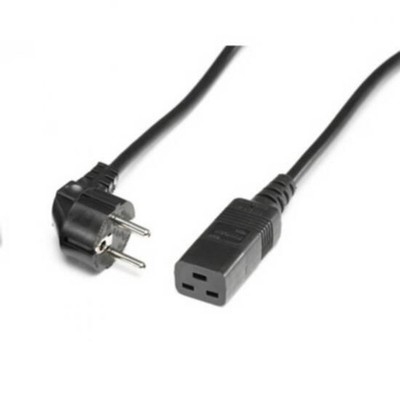 Link Accessori LP21964 3m Power plug type E C19 coupler Schwarz Stromkabel