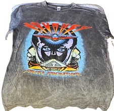 Official Journey "Final Frontier" Graphic Tshirt, Wash Gray,Size Medium,NWT