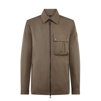 Belstaff Drome Overshirt Major Brown