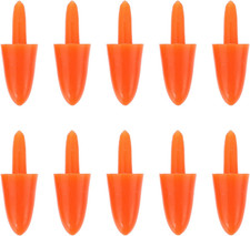 200Pcs Snowman Nose for Crafts Mini Orange Carrot Nose Holiday Snowman Making Ac