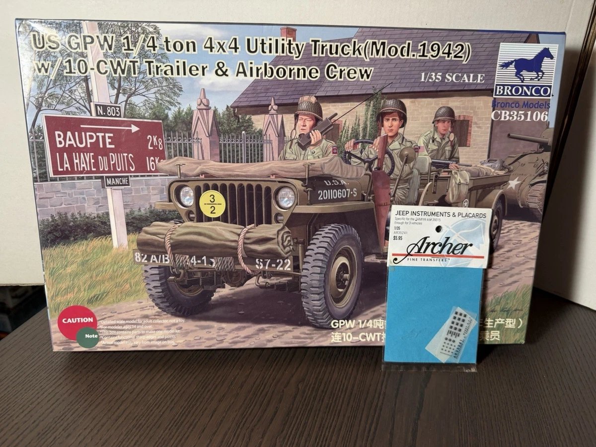 1:35 Scale Toy Models &amp; Kits Bronco Models for sale - eBay