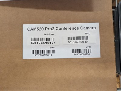 New, Aver, CAM520 PRO2, Conferencing Camera Black