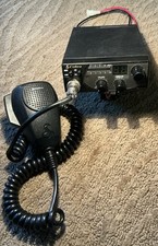 Cobra 19DX III 40-Channel CB Radio w/ Dynamic Microphone CA-73, Black Untested