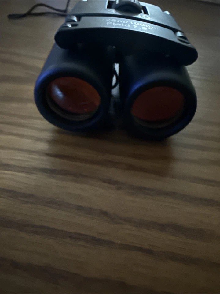 Small Binoculars 30*60 126m/1000m Field 7.2, 3.5” Tall, 2.5” Closed, With Case - Image 4 of 4