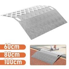Türschwellenrampe Rollstühle Rollstuhlrampe 60/80/100cm Auffahrrampe Alurampe
