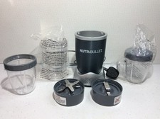 Image of Nutribullet Magic Bullet NB-101B 600 Series Electric Blender + tubs. BI01