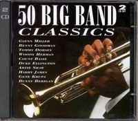 Audio Cd - 50 Big Band Classics / Various (2 Cd) - Pulse Records -D- Neu
