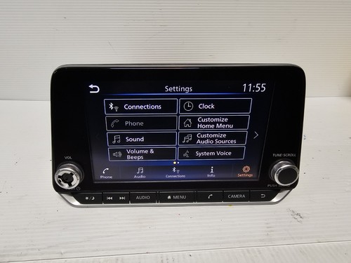 (MATCH 2591A-9HF0B) 2023 Nissan Altima 2023 Radio Display Unit TESTED