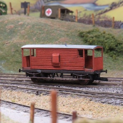 TT 1:120 Scale OCWW ALTT120 051 LMS 20T Stannier Brake Van kit