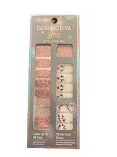 Dashing Diva Gloss Ultra Shine Gel 32 Gel Nail Strips - Light show