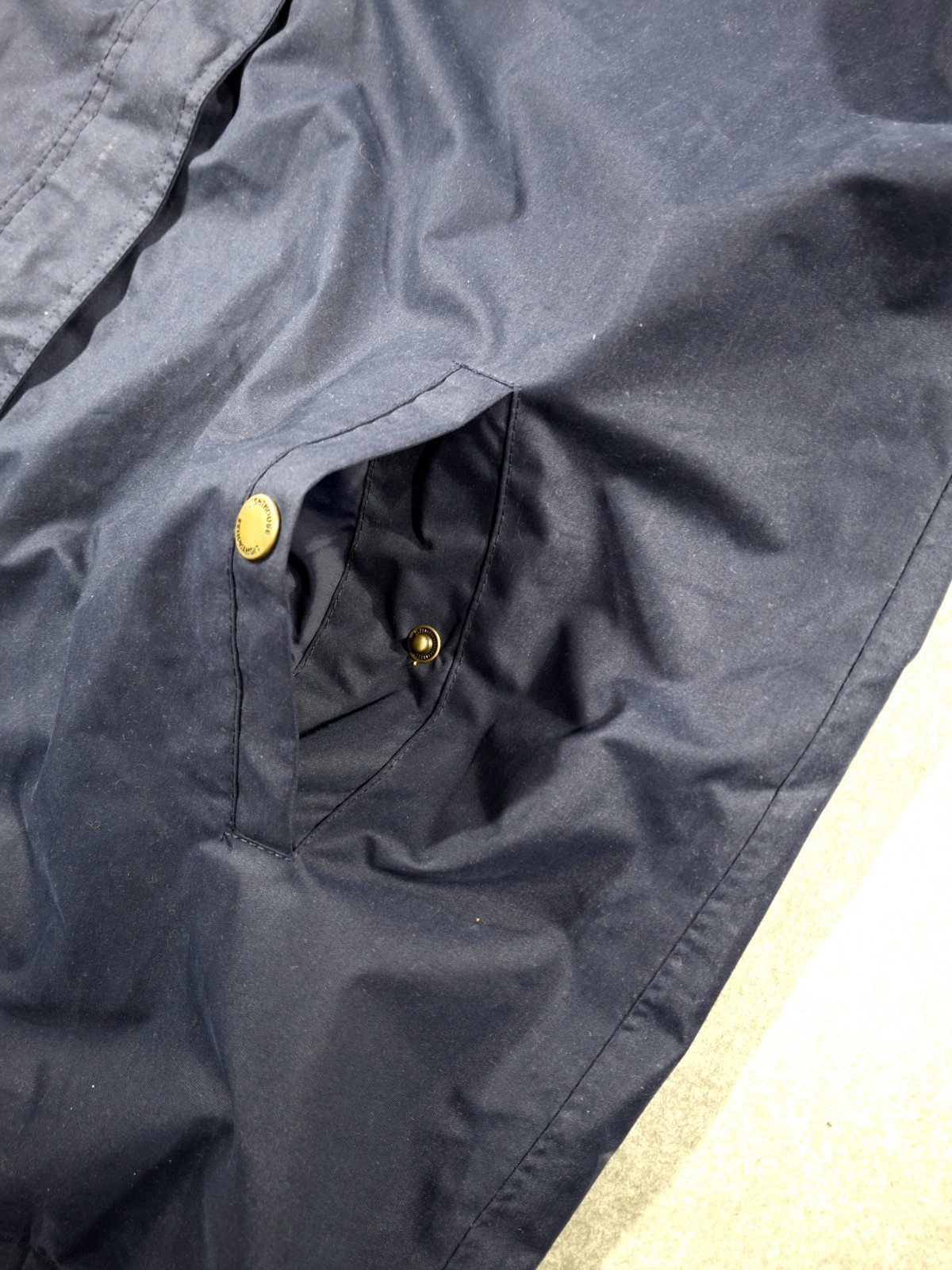 Lighthouse Beachcomber Jacket Womens Medium Blue … - image 11