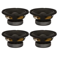 4 Goldwood Sound GW-206/8 OEM 6.5" Woofers 180 Watt ea 8ohm Replacement Speakers