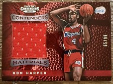2012-13 Panini Contenders Contenders Materials Ron Harper /99 (MEM)