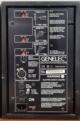 GENELEC 1030A パワードモニタースピーカー Genelec 1030A Studio Monitors for sale online | eBay