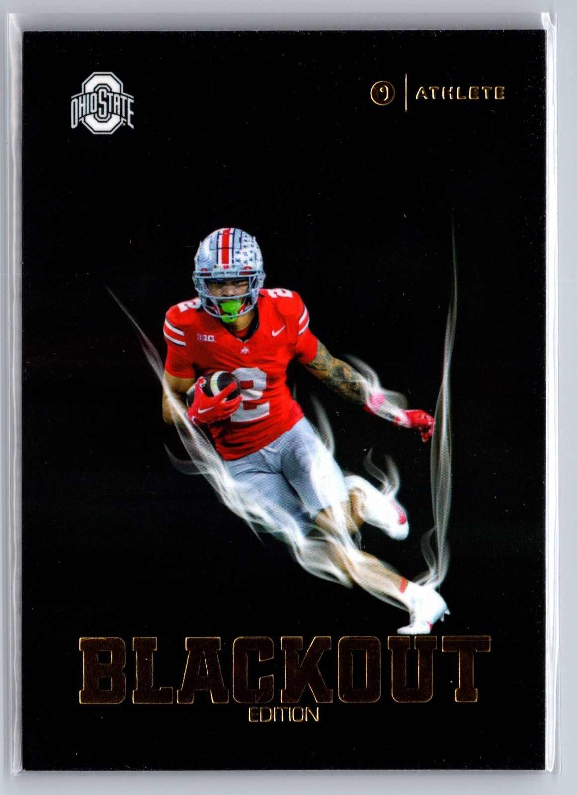 2024 Onit Athlete Ohio State Emeka Egbuka Blackout Gold #BL-3