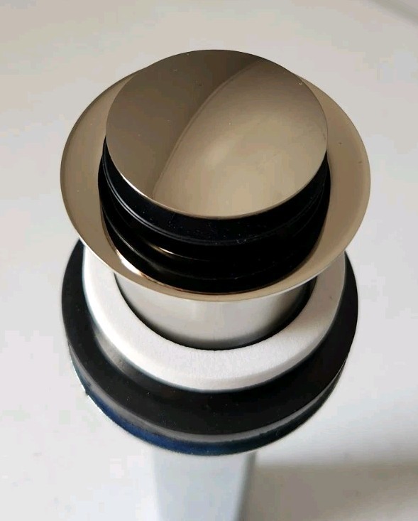 Brizo RP81627PN 1-5/8" Push Pop-Up Drain Assembly - Less Overflow