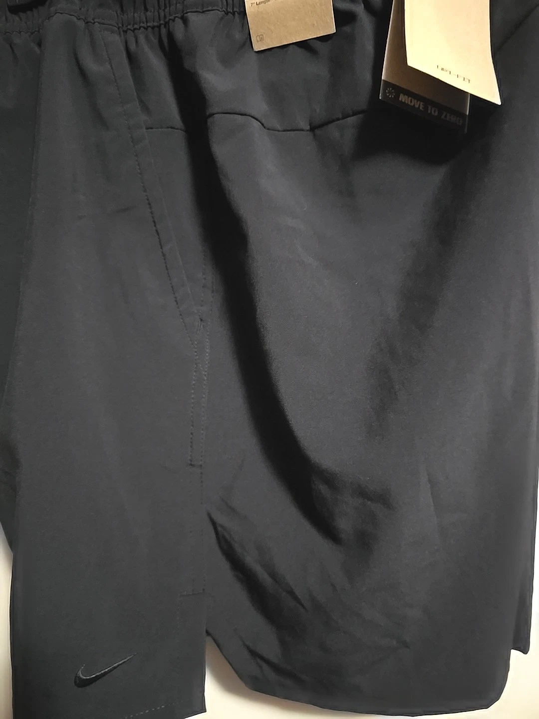 NWTS-Nike Mens M Dri-Fit Unlimited Black 7” Unlined Versatile Shorts DV9340-010L